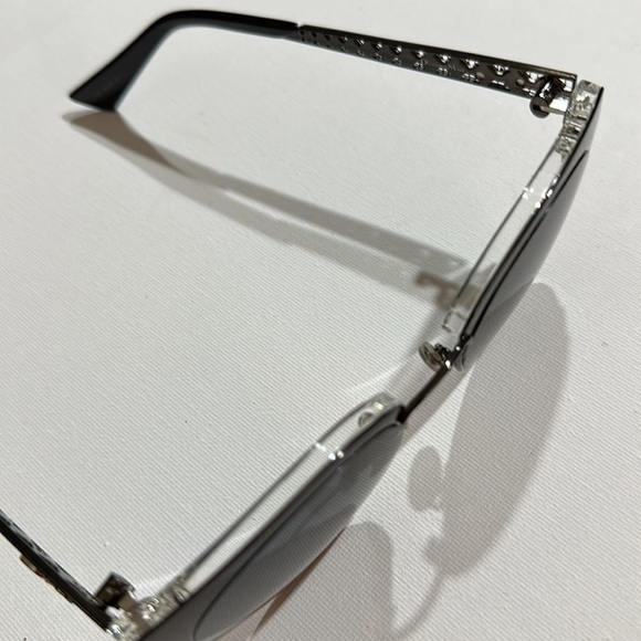 CHRISTIAN Dior Diorama Mini Round Cat Eye
Black Dark Gray Lens NEW - Picture 11 of 16